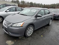 Salvage cars for sale from Copart Exeter, RI: 2015 Nissan Sentra S