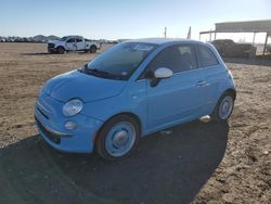 Fiat 500 salvage cars for sale: 2015 Fiat 500 Lounge