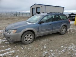 Salvage cars for sale at Helena, MT auction: 2005 Subaru Legacy Outback 2.5I