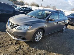 Nissan salvage cars for sale: 2016 Nissan Sentra S