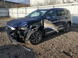 Salvage cars for sale at Lexington, KY auction: 2020 Hyundai Santa FE SEL