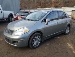 Salvage cars for sale at West Mifflin, PA auction: 2008 Nissan Versa S