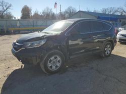 Salvage cars for sale from Copart Wichita, KS: 2016 Honda CR-V LX