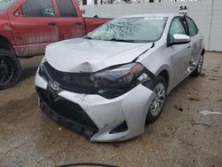 Salvage cars for sale at Bridgeton, MO auction: 2019 Toyota Corolla L