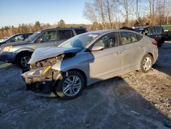 Salvage cars for sale from Copart Candia, NH: 2020 Hyundai Elantra SEL