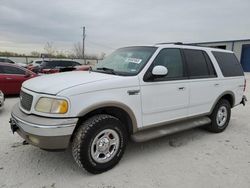 Salvage cars for sale from Copart Haslet, TX: 2000 Ford Expedition Eddie Bauer