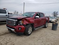 Salvage cars for sale at Dyer, IN auction: 2018 GMC Canyon SLT