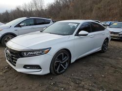 Salvage cars for sale from Copart Marlboro, NY: 2020 Honda Accord Sport