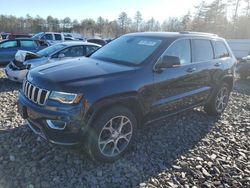 Salvage cars for sale at Windham, ME auction: 2018 Jeep Grand Cherokee Limited