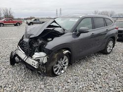 Salvage cars for sale at Barberton, OH auction: 2020 Toyota Highlander Limited