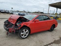 Salvage cars for sale from Copart Corpus Christi, TX: 2007 Toyota Camry Solara SE