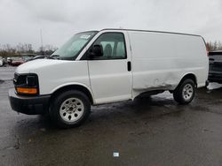 Salvage trucks for sale at Woodburn, OR auction: 2013 Chevrolet Express G1500