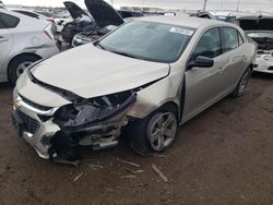 Salvage cars for sale at Elgin, IL auction: 2015 Chevrolet Malibu LS