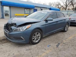 Salvage cars for sale at Wichita, KS auction: 2016 Hyundai Sonata SE