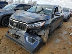 Salvage cars for sale at Bridgeton, MO auction: 2016 KIA Sorento LX