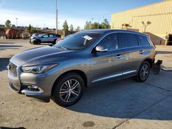Salvage cars for sale from Copart Gaston, SC: 2020 Infiniti QX60 Luxe