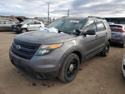 Vehiculos salvage en venta de Copart Colorado Springs, CO: 2013 Ford Explorer Police Interceptor