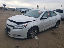 Salvage cars for sale from Copart Chicago Heights, IL: 2015 Chevrolet Malibu 1LT