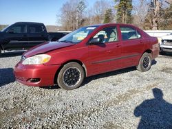 Salvage cars for sale at Concord, NC auction: 2006 Toyota Corolla CE