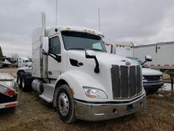 Salvage trucks for sale at Cicero, IN auction: 2016 Peterbilt 579