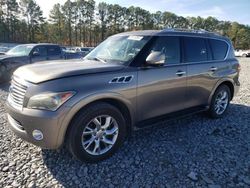 Salvage cars for sale at Florence, MS auction: 2013 Infiniti QX56