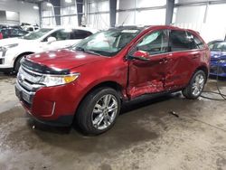 Salvage cars for sale at Ham Lake, MN auction: 2013 Ford Edge Limited