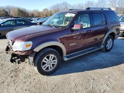 Ford Explorer salvage cars for sale: 2007 Ford Explorer Eddie Bauer