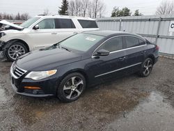 Salvage cars for sale at Bowmanville, ON auction: 2011 Volkswagen CC Sport