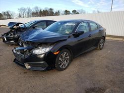 Honda salvage cars for sale: 2017 Honda Civic EX