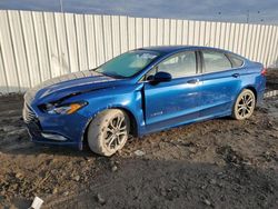 Salvage cars for sale at Columbus, OH auction: 2017 Ford Fusion SE Hybrid