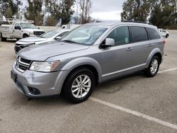 Salvage cars for sale from Copart Van Nuys, CA: 2017 Dodge Journey SXT