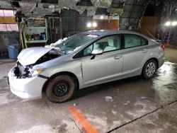 Honda Civic lx salvage cars for sale: 2012 Honda Civic LX