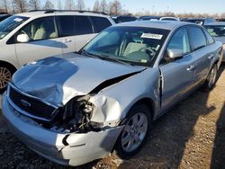 Salvage cars for sale at Cahokia Heights, IL auction: 2005 Ford Five Hundred SEL