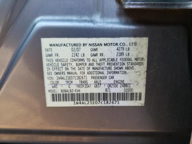 2007 Nissan Altima 2.5