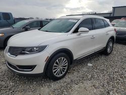 Lincoln MKX salvage cars for sale: 2016 Lincoln MKX Select