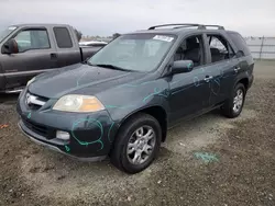 Acura salvage cars for sale: 2005 Acura MDX Touring