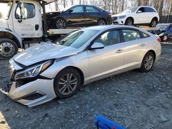 Salvage cars for sale at Waldorf, MD auction: 2016 Hyundai Sonata SE