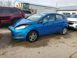 Salvage cars for sale at Pekin, IL auction: 2017 Ford Fiesta SE