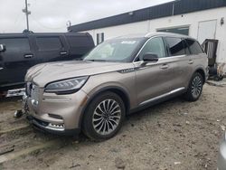 Salvage cars for sale from Copart Savannah, GA: 2020 Lincoln Aviator Reserve