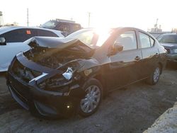 Salvage cars for sale at Dyer, IN auction: 2016 Nissan Versa S