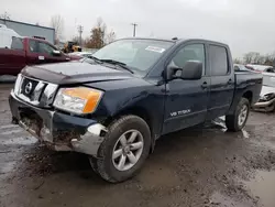Salvage trucks for sale at Portland, OR auction: 2008 Nissan Titan XE