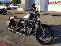 Salvage motorcycles for sale at Rancho Cucamonga, CA auction: 2021 Harley-Davidson XL883 N