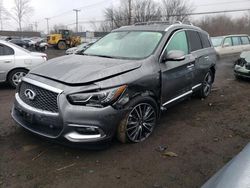 Salvage cars for sale at New Britain, CT auction: 2020 Infiniti QX60 Luxe