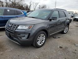 Salvage cars for sale at Cahokia Heights, IL auction: 2017 Ford Explorer XLT