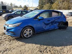 Vehiculos salvage en venta de Copart Knightdale, NC: 2018 Chevrolet Cruze LT
