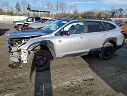 Subaru Outback WI salvage cars for sale: 2022 Subaru Outback Wilderness