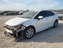 Toyota Corolla LE salvage cars for sale: 2021 Toyota Corolla LE