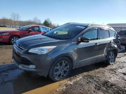 Salvage cars for sale at Columbia Station, OH auction: 2015 Ford Escape Titanium