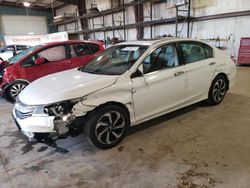 Honda Accord Vehiculos salvage en venta: 2017 Honda Accord EXL