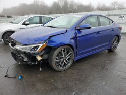 Salvage cars for sale from Copart Assonet, MA: 2020 Hyundai Elantra Sport